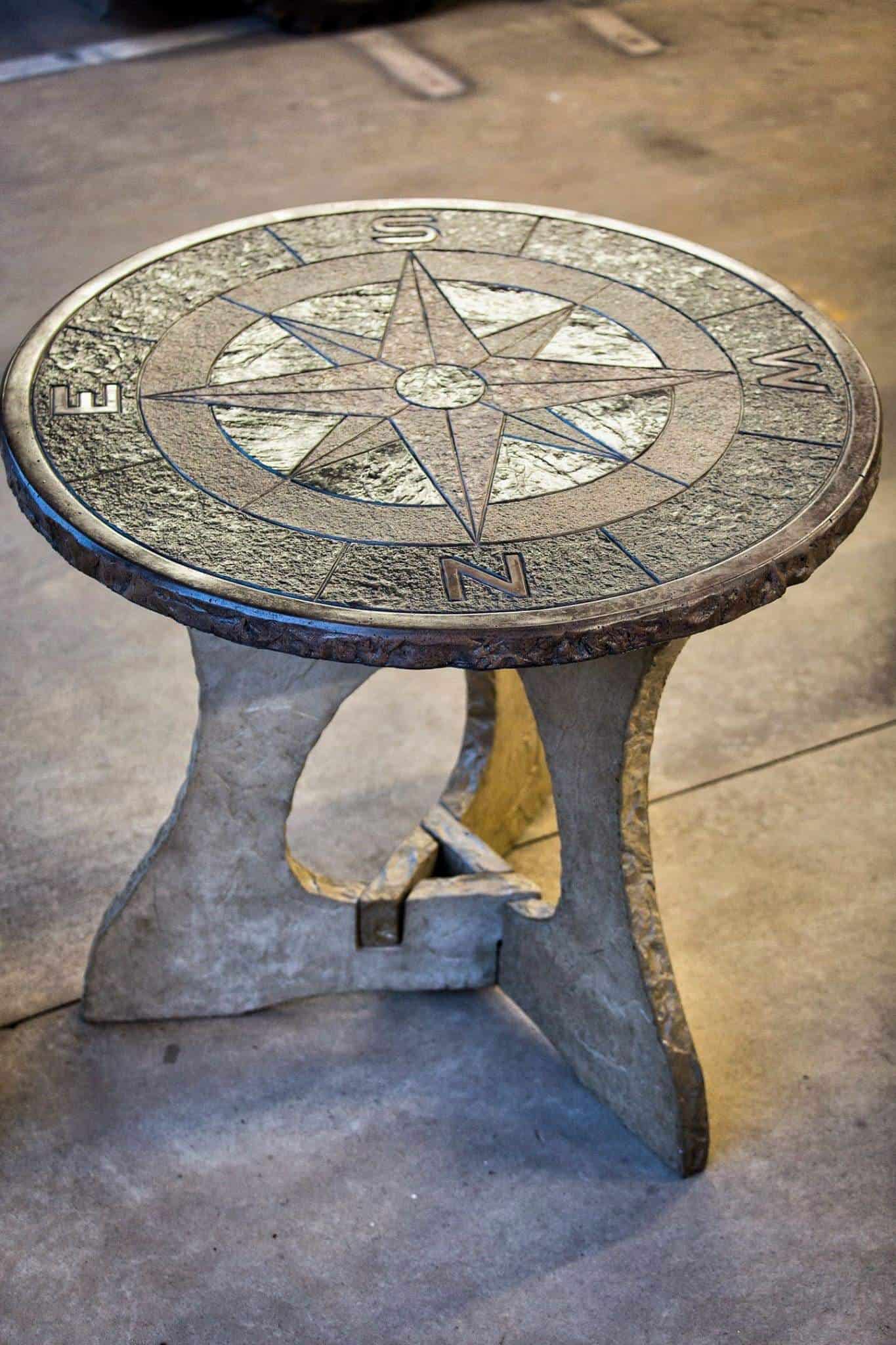 Precast Concrete Picnic and Compass Tables For Sale ...