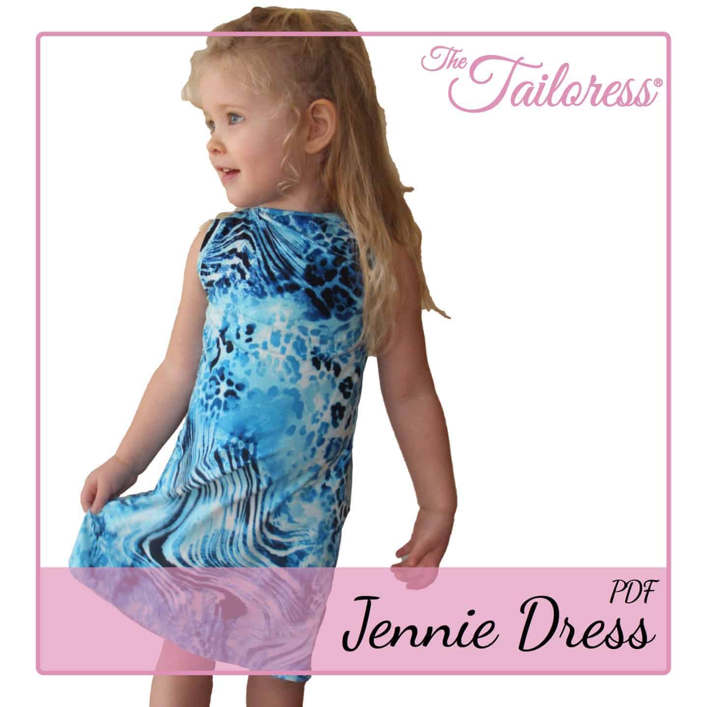 Jennie Dress Pdf Sewing Pattern The Tailoress