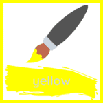 Colors In English - Yellow