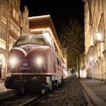 Bildmontage, Eisenbahn
