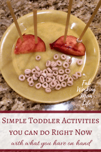 Simple Toddler Activities