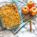 Delicious Gluten free apple crisp