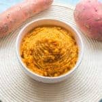 Easy mashed sweet potatoes