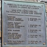 Commemoration Plaque with details of the leaders executed for their part in the 1916 Easter Rising. - The Irish Place