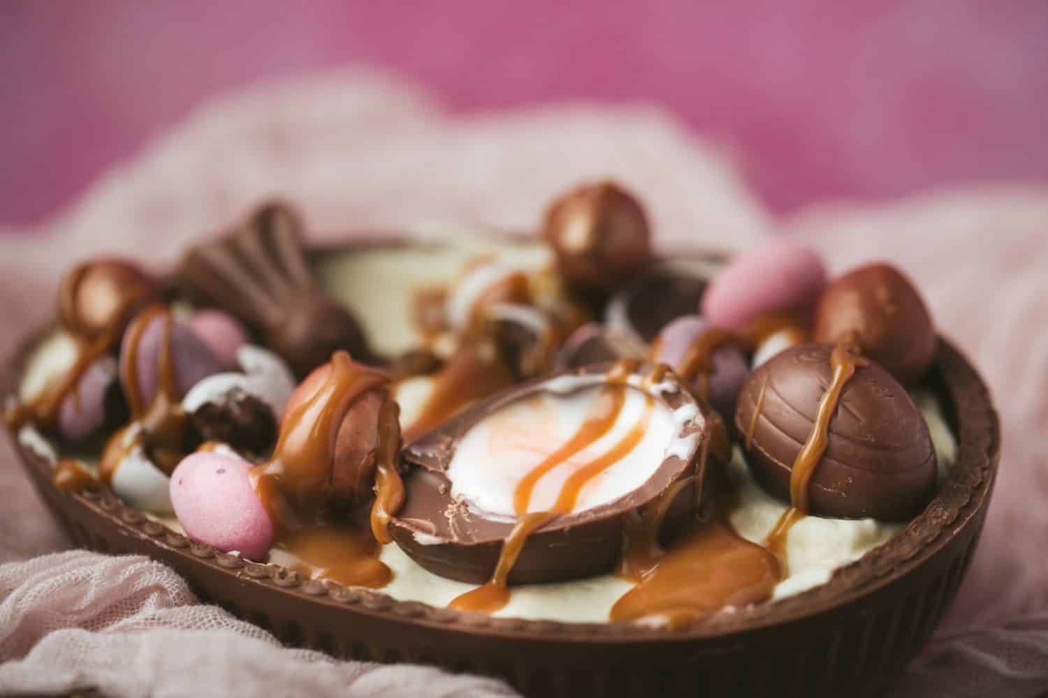 Easter Egg Cheesecake Amy Treasure Making egg free cakes shouldn't be a problem anymore. easter egg cheesecake