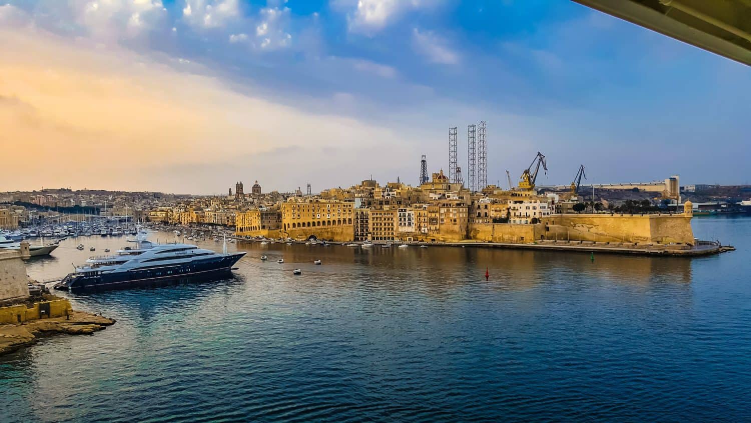 Hafen auf Malta