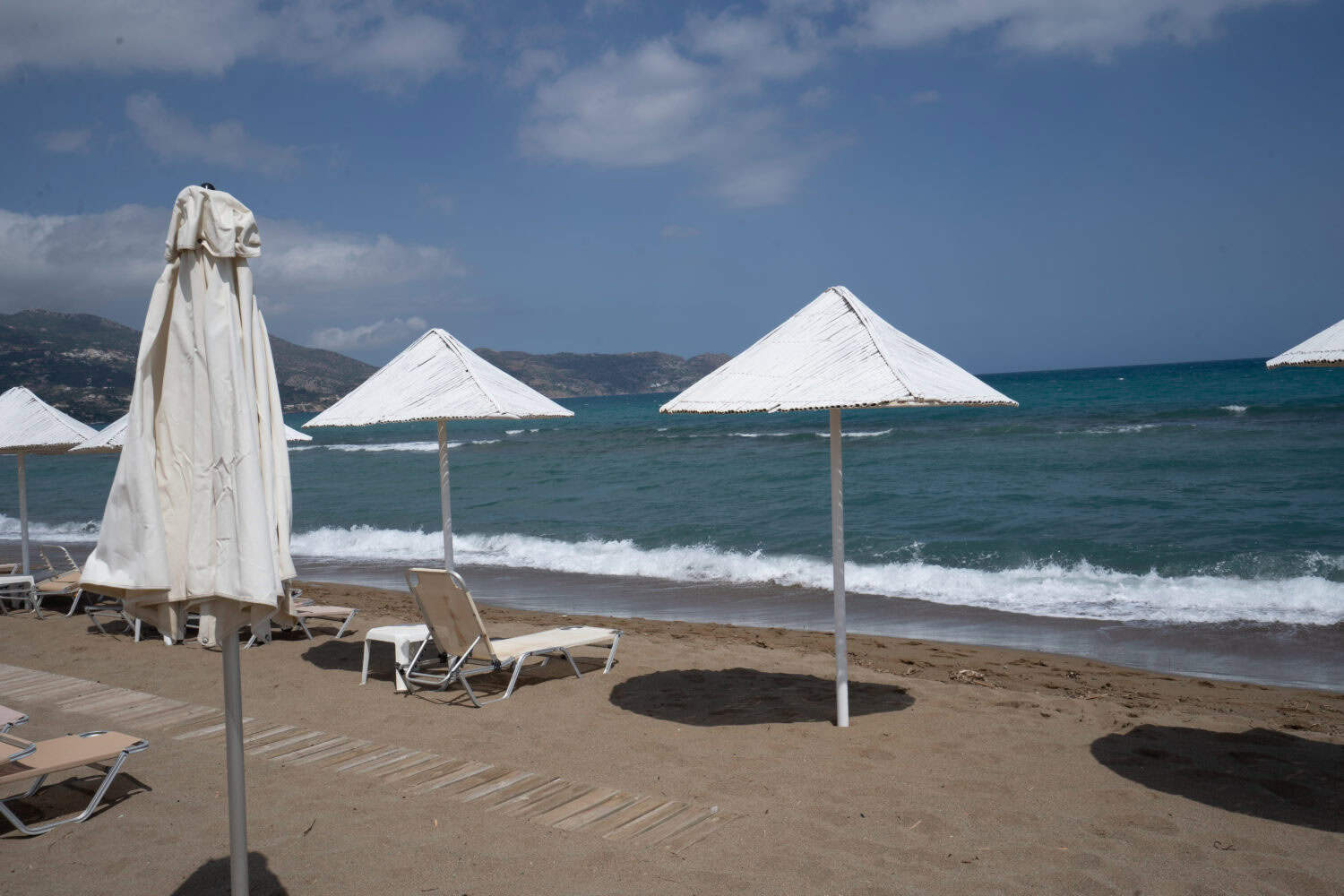 Sandstrand in Kreta