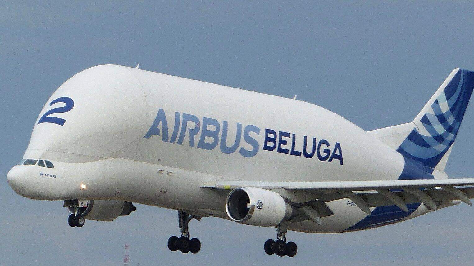 Toerisme Toulouse de roze stad, beluga Airbus