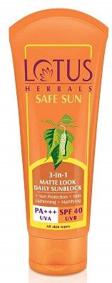 best sunscreen in india