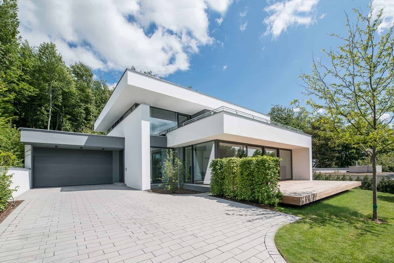 Flachdachvilla In Bad Soden Avantecture