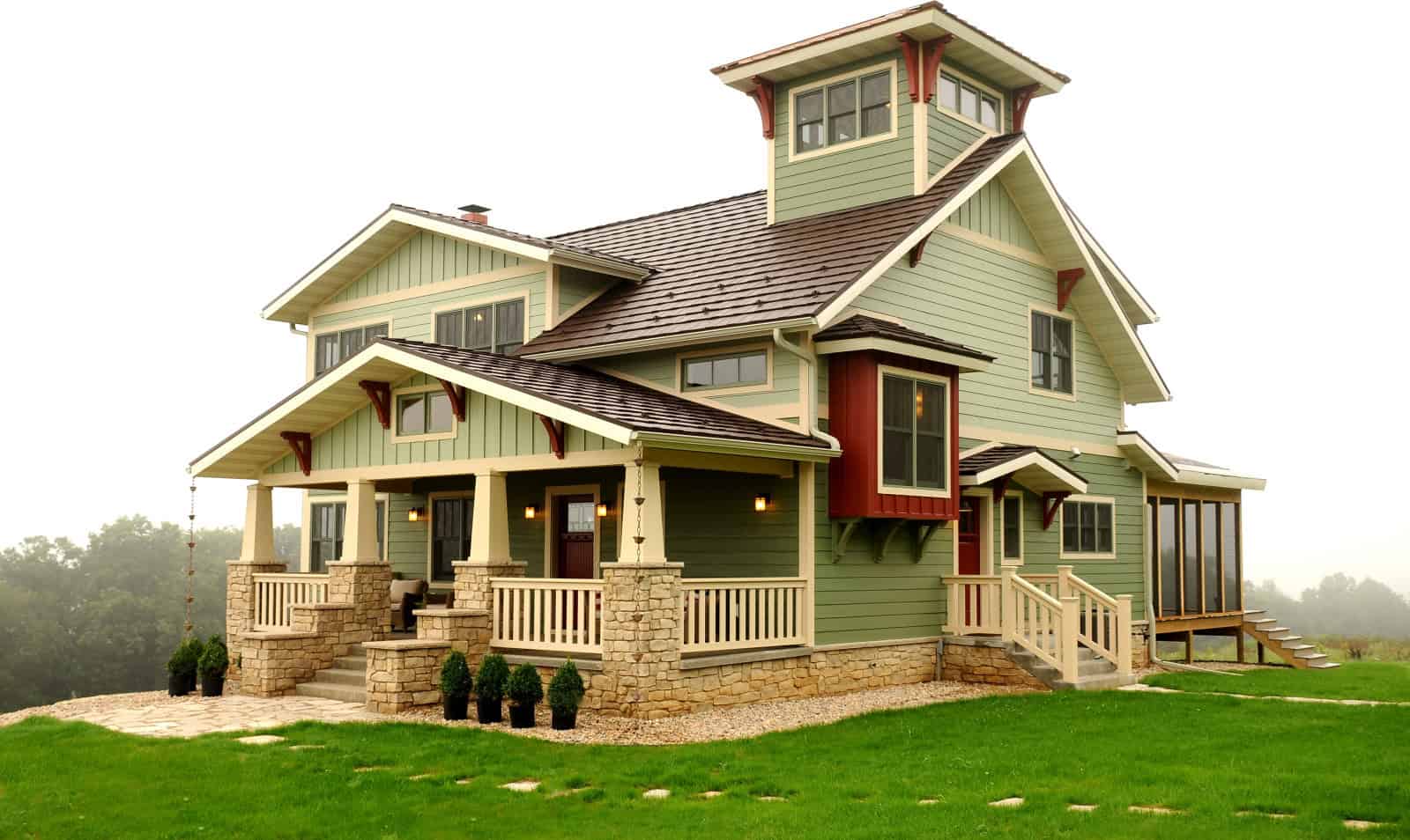 17 Charming Sage Green House Designs To Inspire You Jimenezphoto