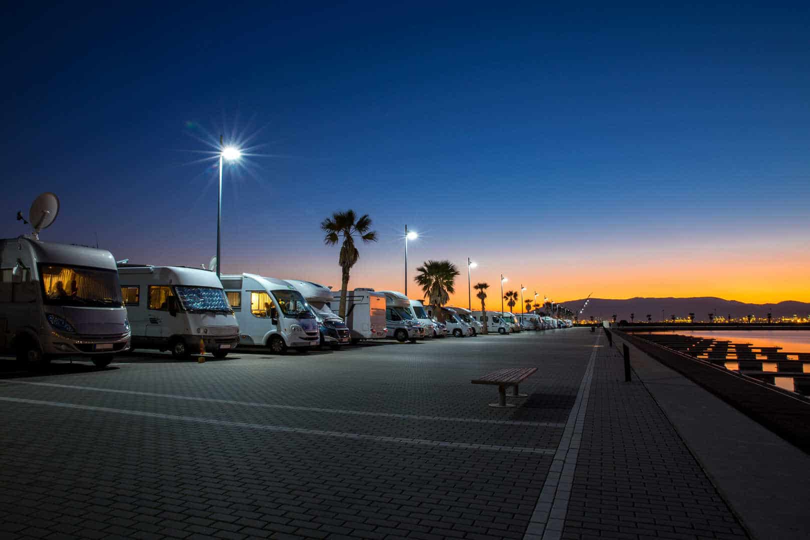 Slow and Steady Our Guide to Motorhome Parking shutterstock parked motohomes