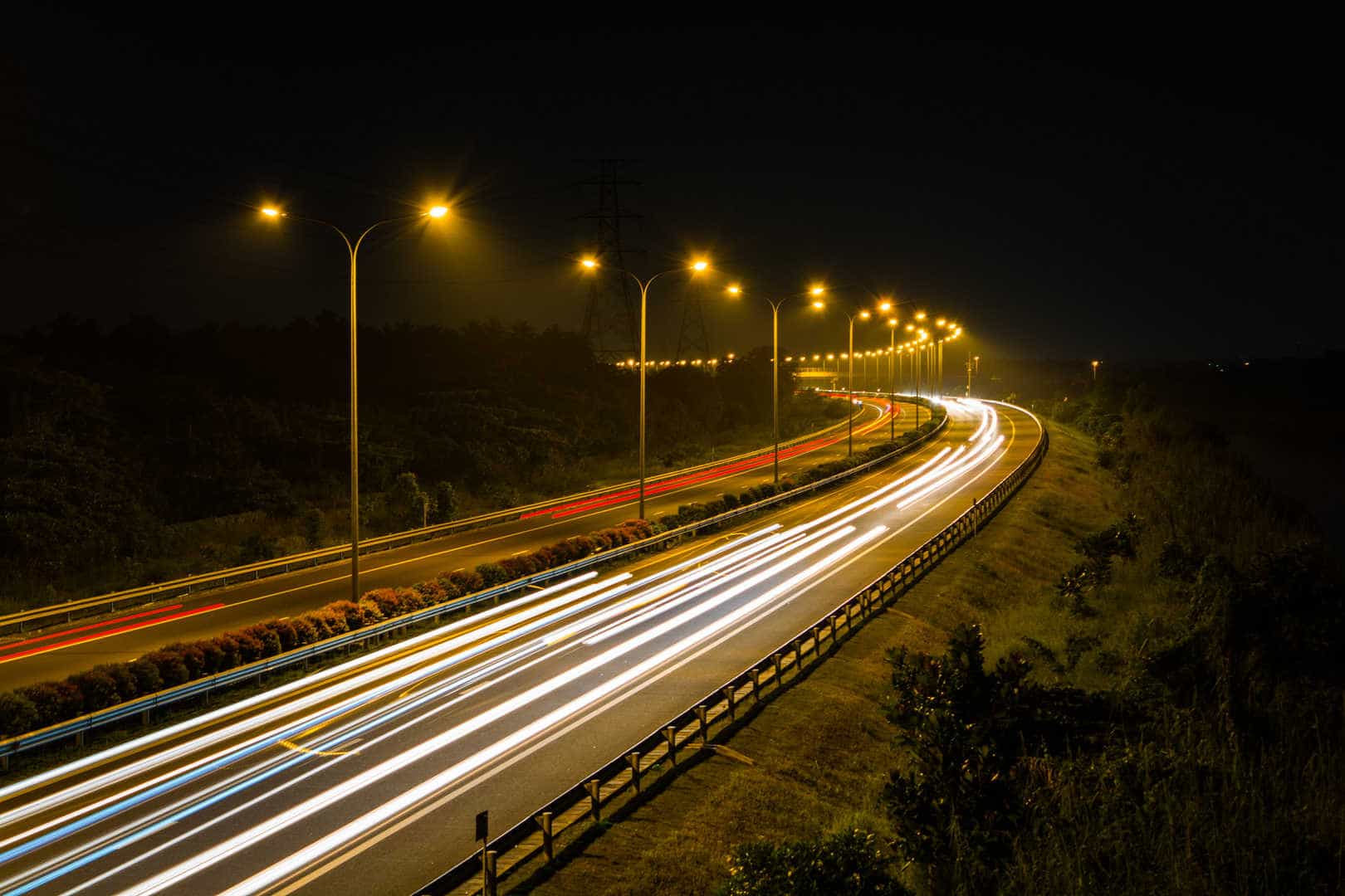 Night Driving for Motorhome Owners shutterstock driving at night