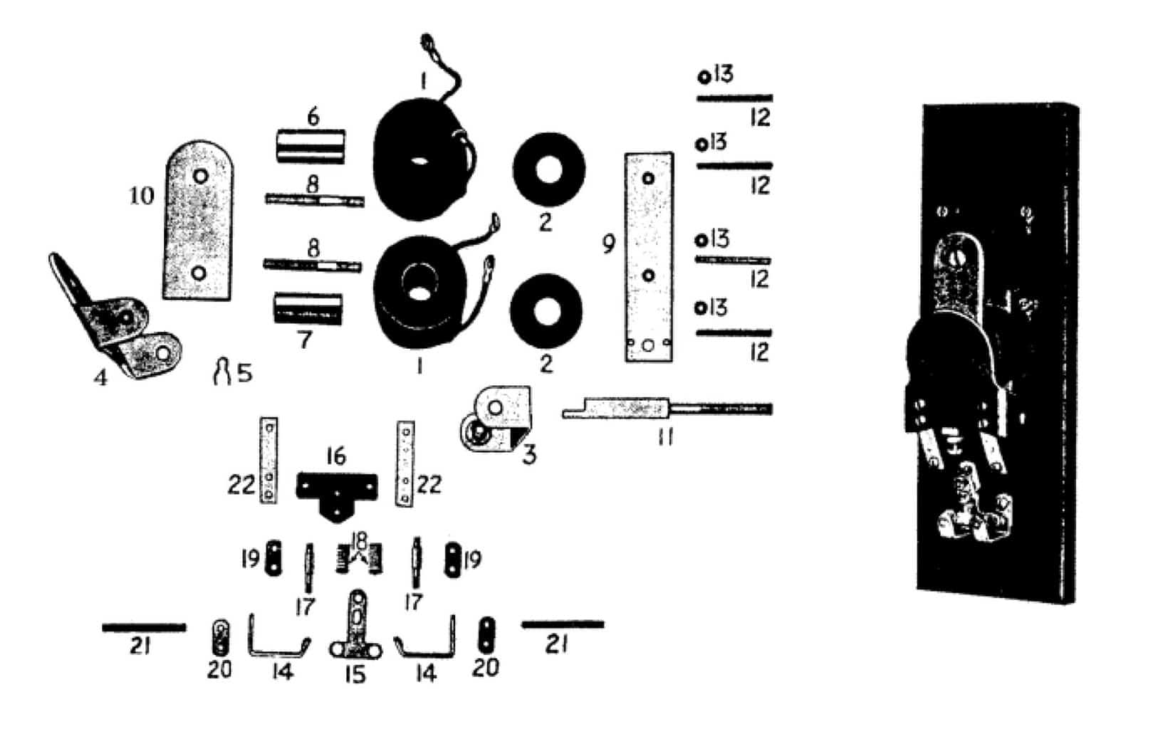 TYPE P PLUGGING RELAY