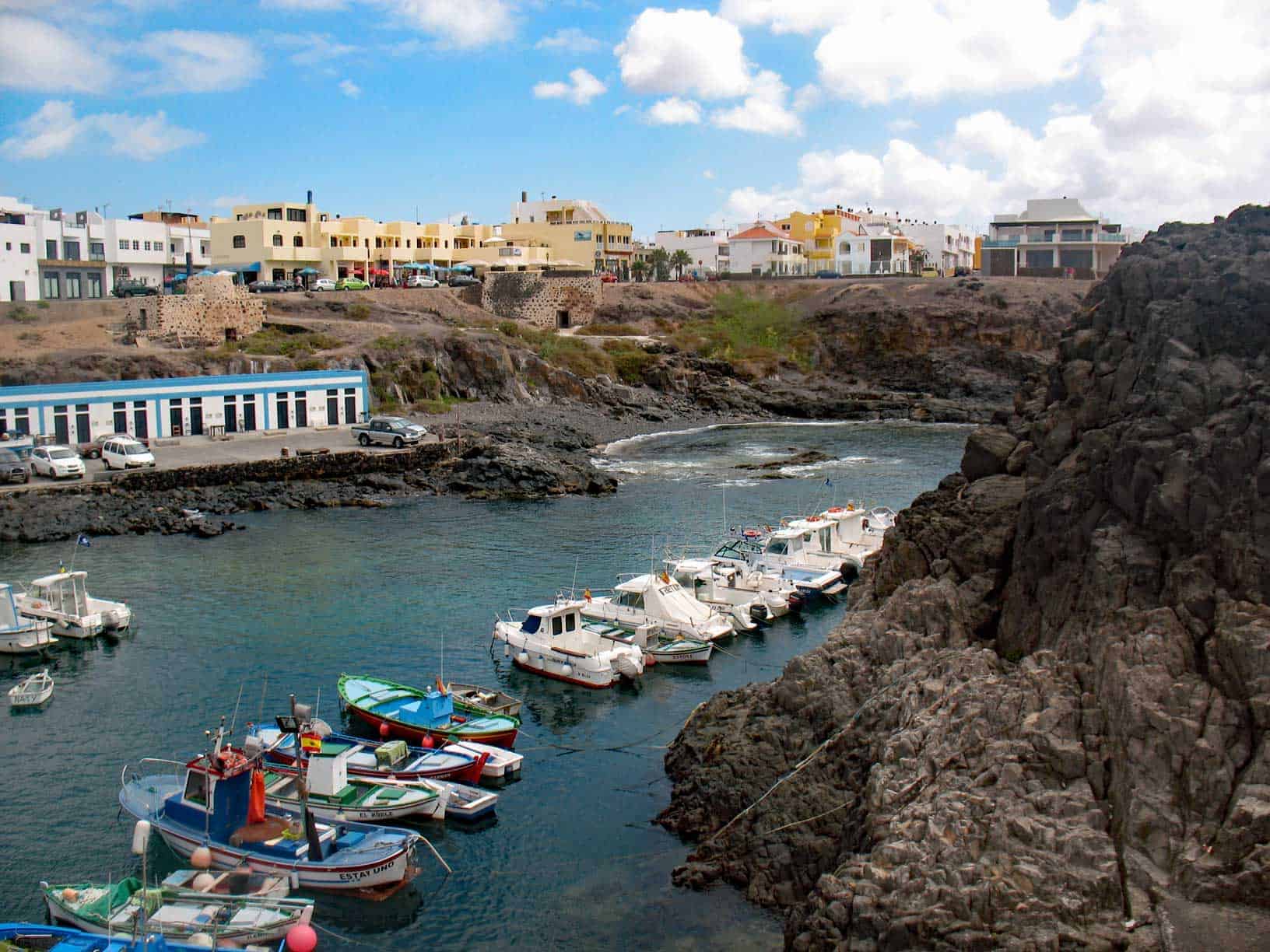 The new harbour to be upgraded - El Cotillo, Fuerteventura