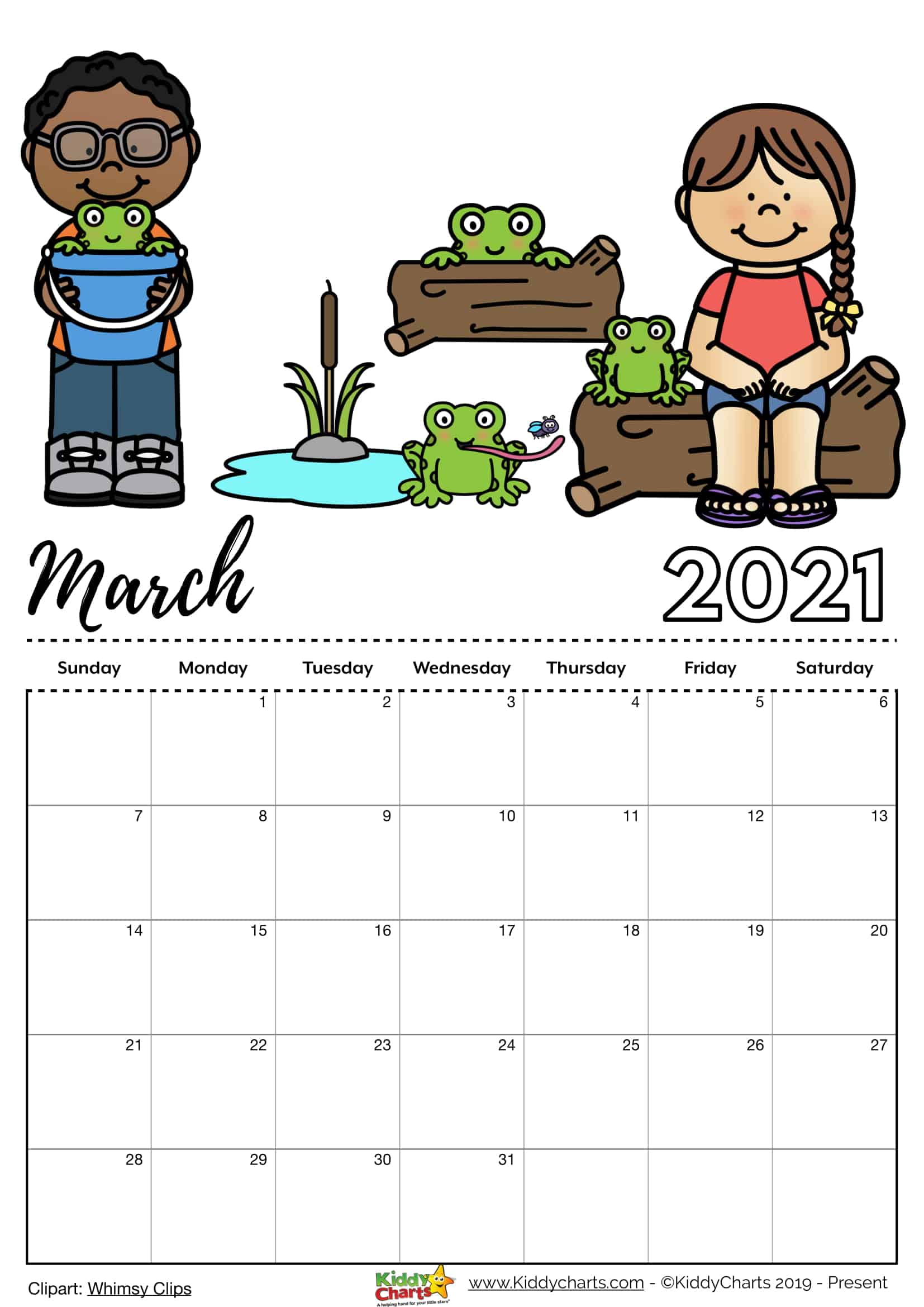 editable 2021 calendar free printable reward charts and