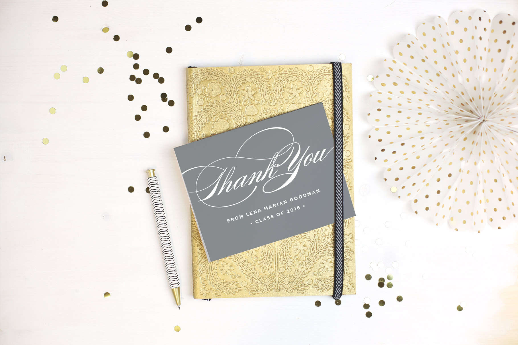 basic invite graduation card