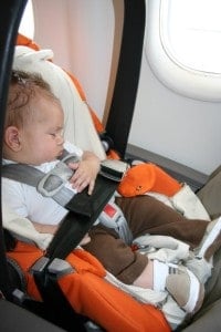 flying with baby, flying with newborn, baby's first flight, car seat on plane, flying with a newborn, flying with a baby, flying with a newborn baby, tips for flying with a newborn