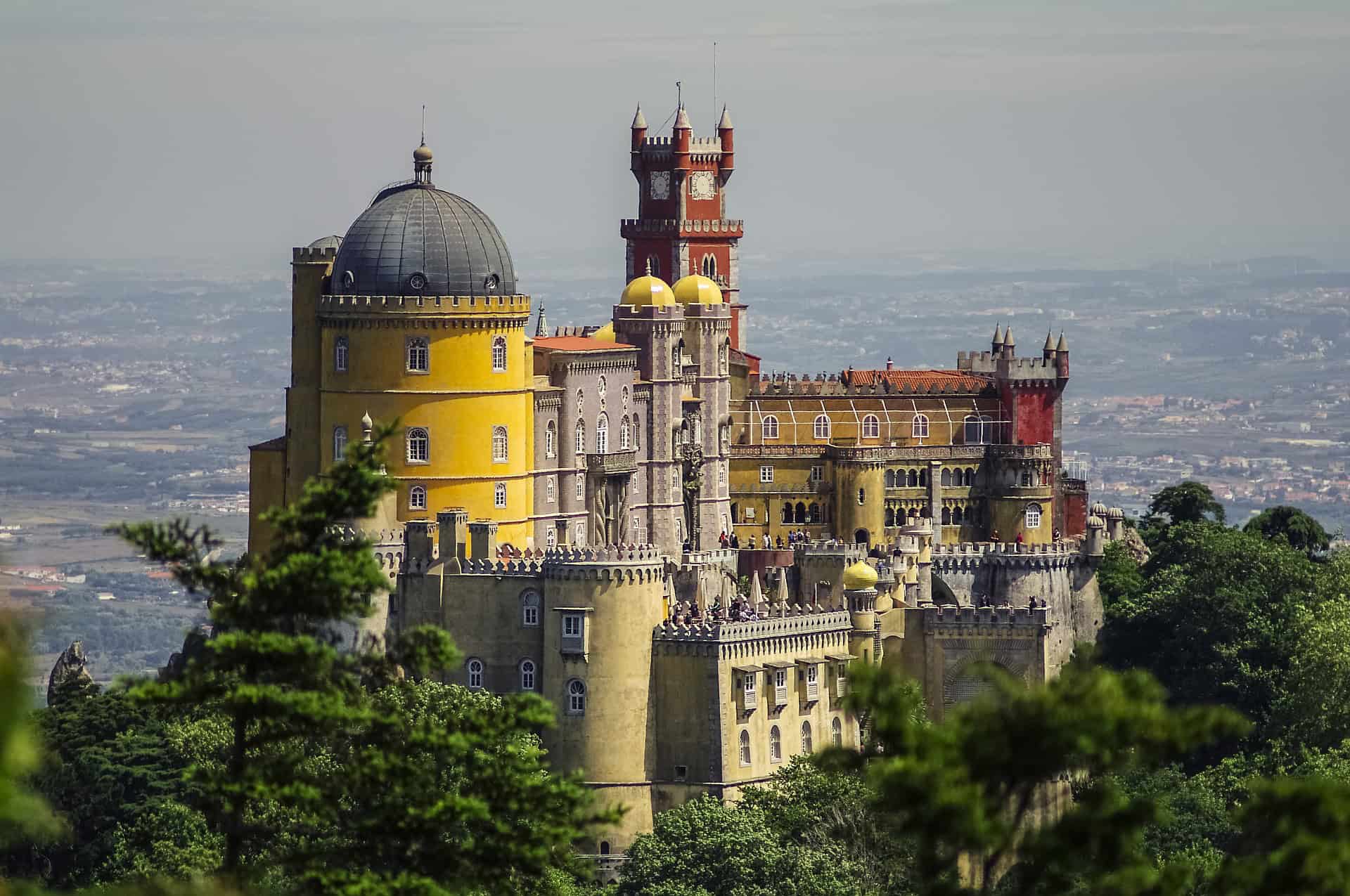 Die Burg der portugiesischen Hauptstadt Die Burg der portugiesischen Hauptstadt