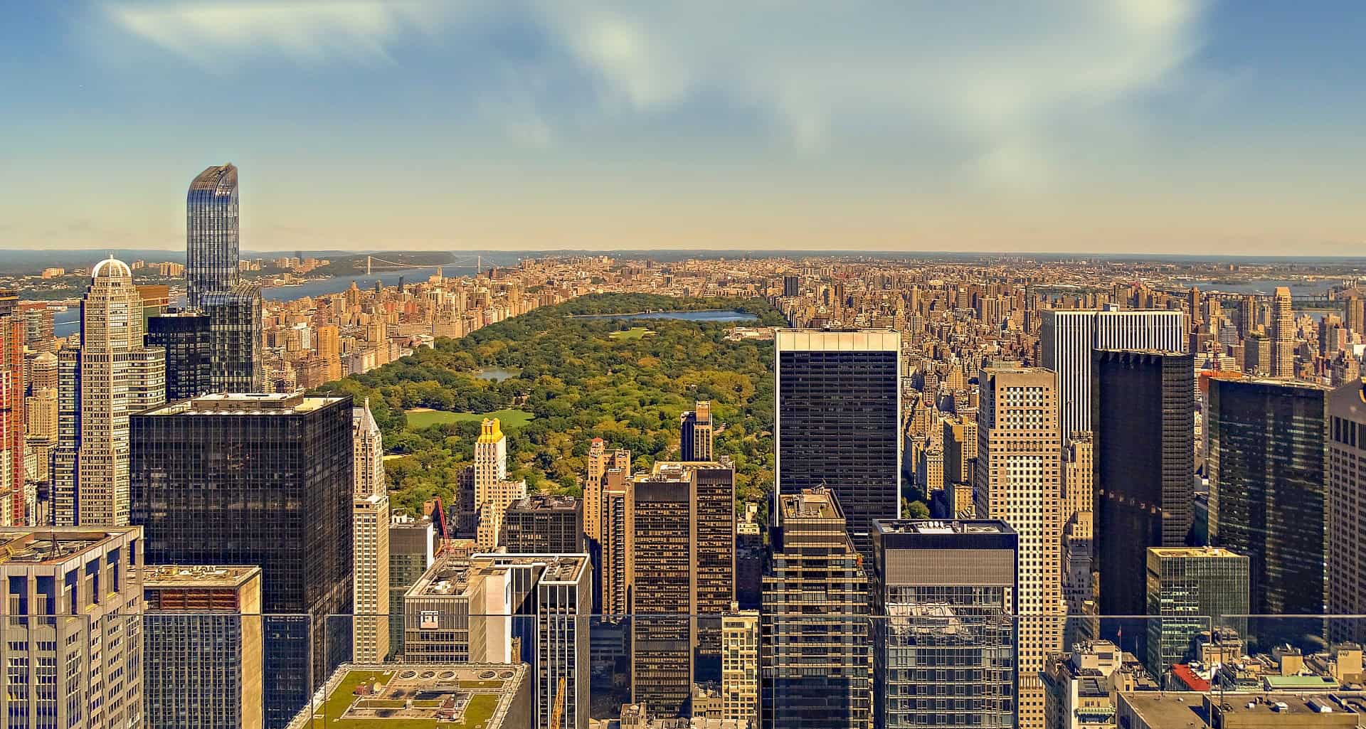 Manhatten von oben Manhatten von oben