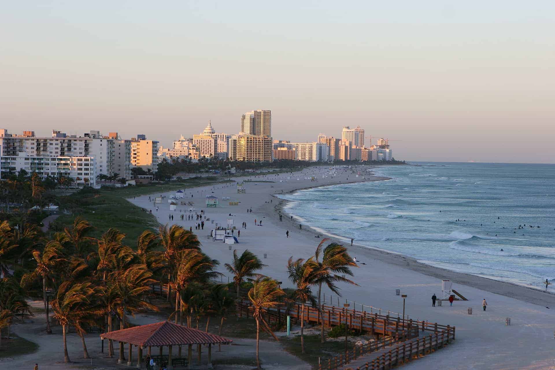 Sonnenuntergang am South Beach Sonnenuntergang am South Beach