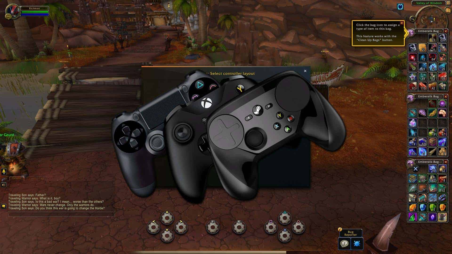 World of Warcraft Gamepad Support MMOCULT MMORPG Blog & Community