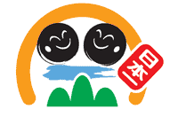 「おかやま黒まめ」シンボルマーク