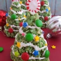 Christmas Tree Krispie Treats