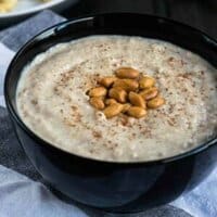 Big bowl of porridge