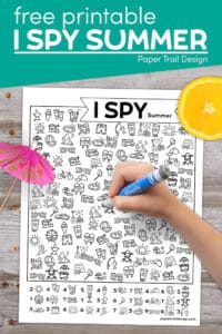 free printable i spy summer activity paper trail design