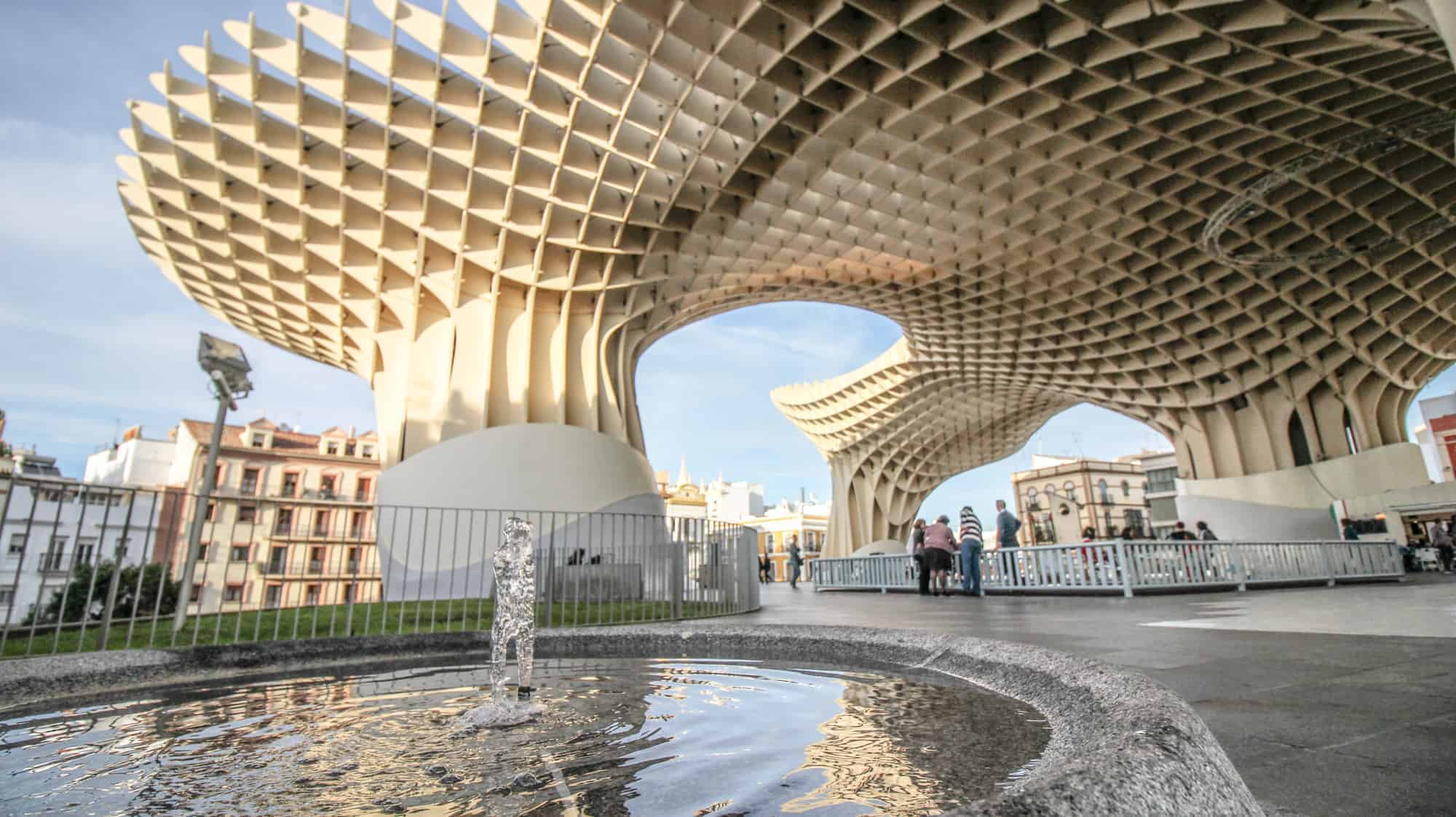 Ein Tag in Sevilla 14 Holzkonstruktion Sevilla