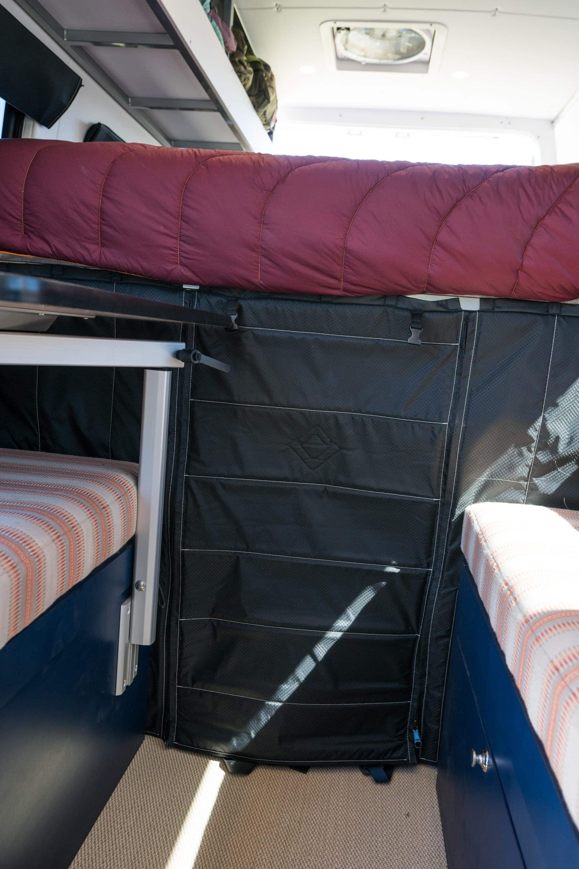 Tour Bearfoot Theory’s Outside Van Sprinter Van conversion. This 4x4 170” Sprinter camper has everything you need for off-the-grid vanlife adventures.