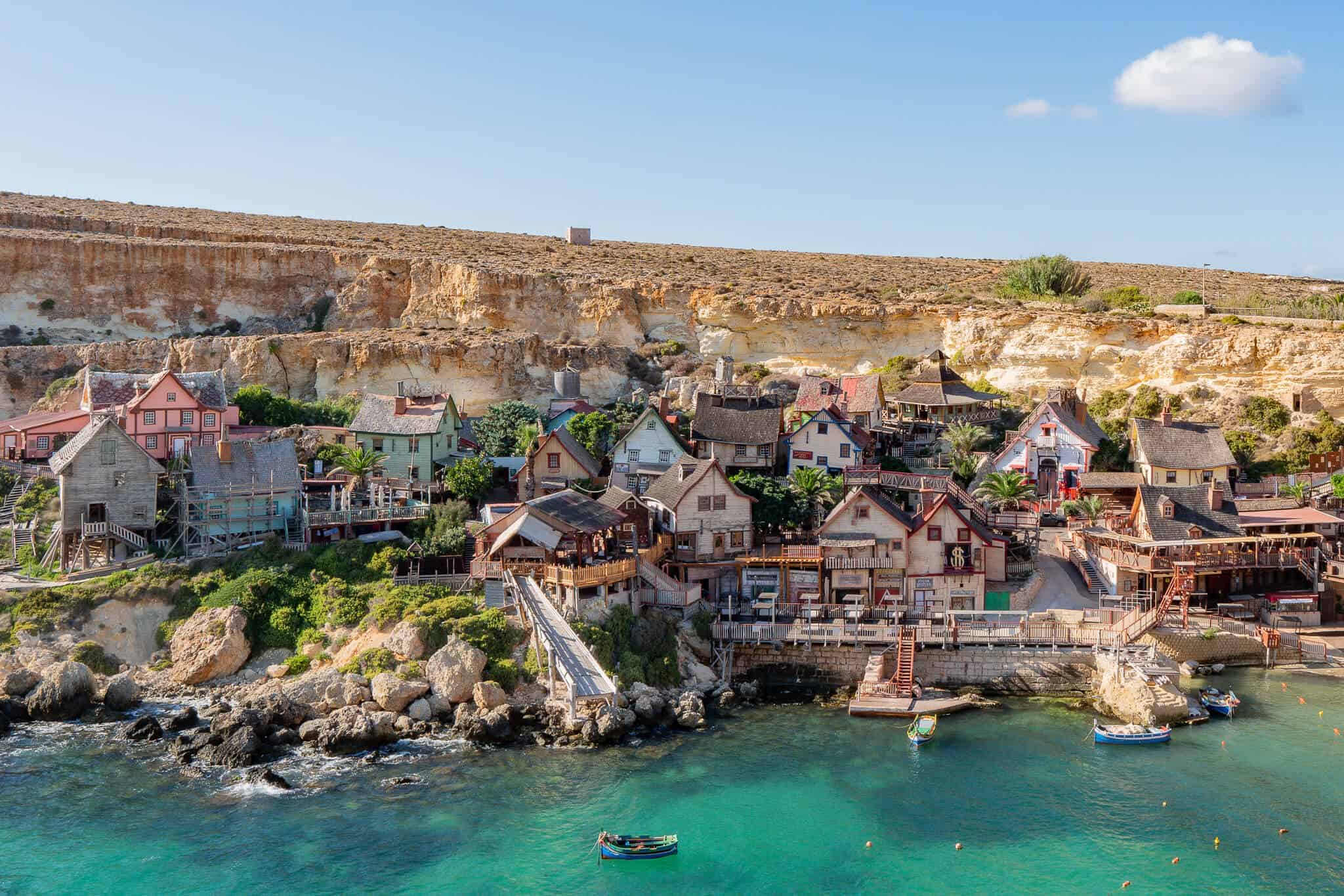 Malta Sights - 14 Must Sees in Malta 40 Popeye Village Malta