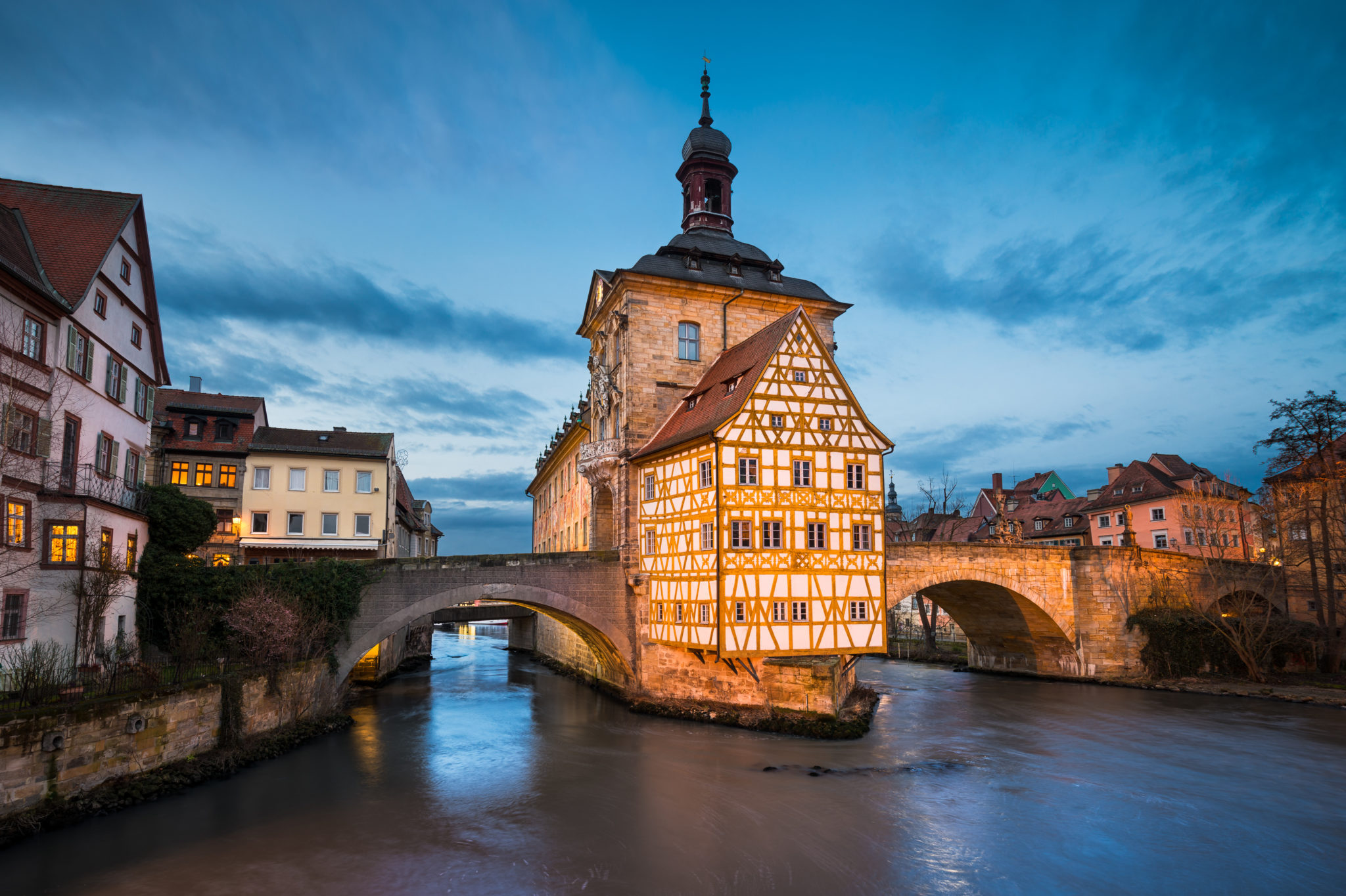 Das alte Rathaus von Bamberg