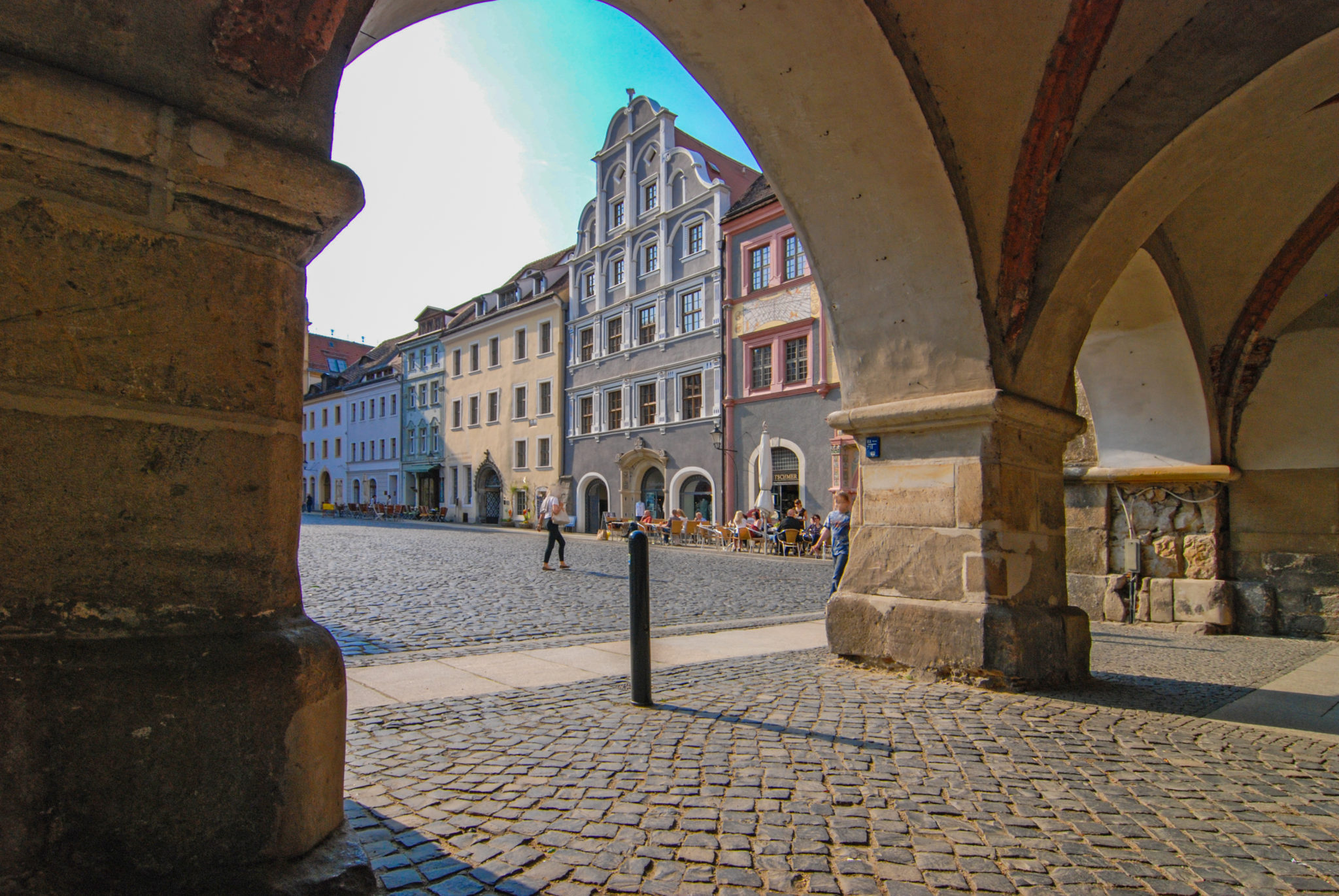 Blick auf den Untermarkt in Görlitz