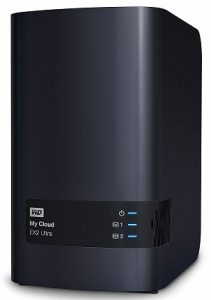 Western Digital My Cloud EX Ultra 2-Bay Diskless Network Attached Storage 3.0 USB