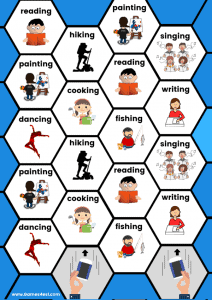 ESL Printable Board Game
