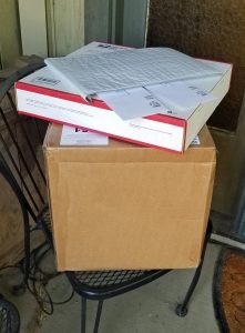 Packages and envelopes On Porch | For Security Sake Packages and envelopes On Porch