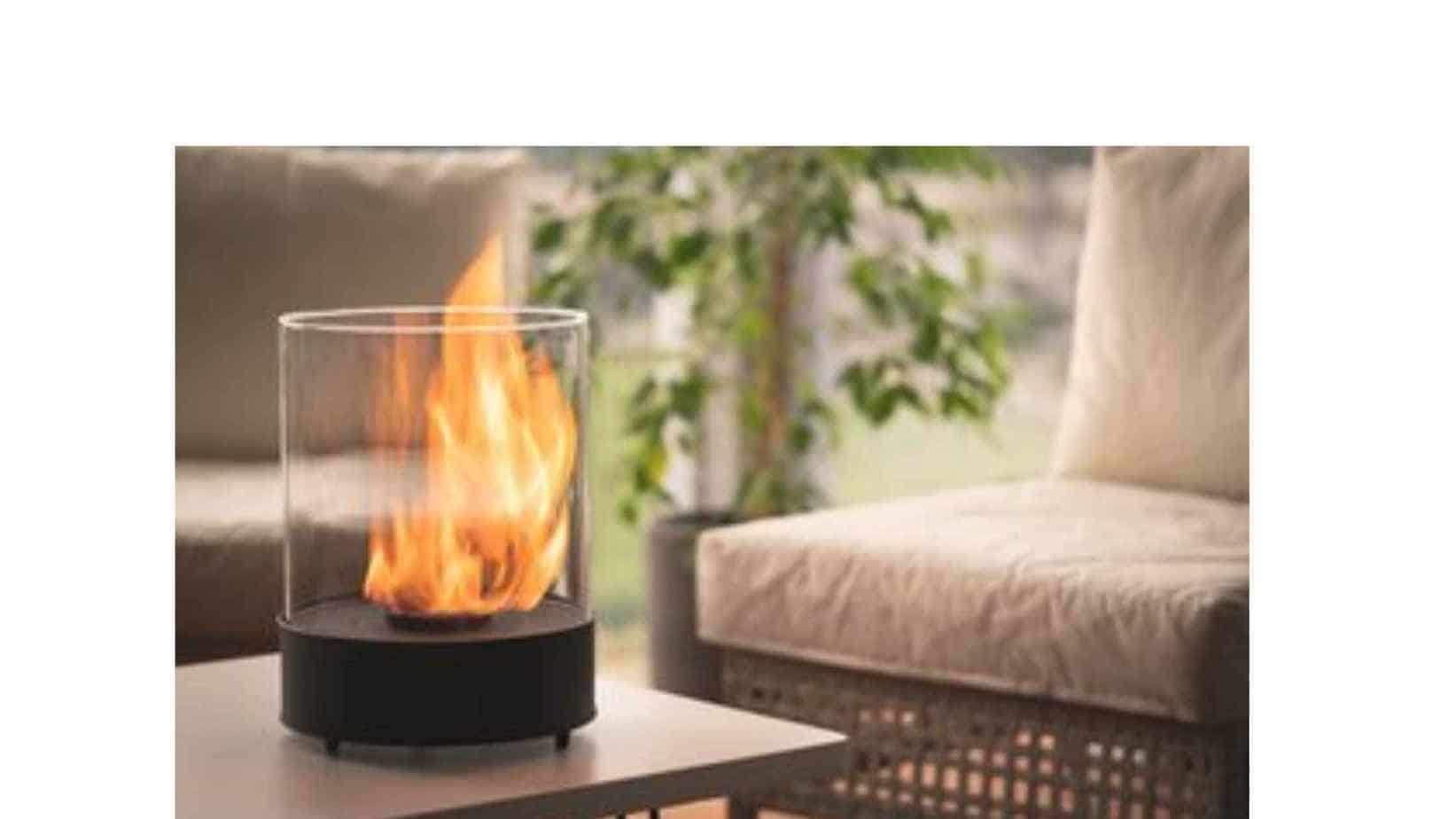 bioethanol tabletop fire