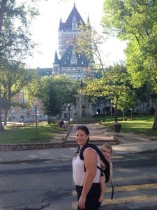 eastern canada road trip, quebec city with baby, quebec city