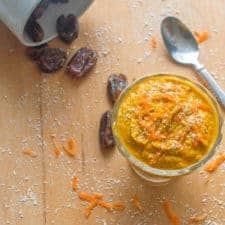 Carrot pudding
