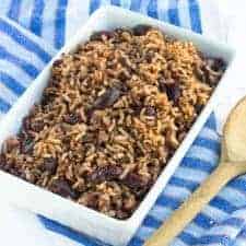 Jamaican rice and peas