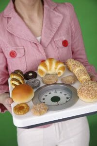 Gewicht und Süßigkeiten