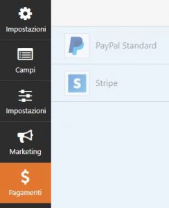 WPForms: integrazione con sistemi di pagamento