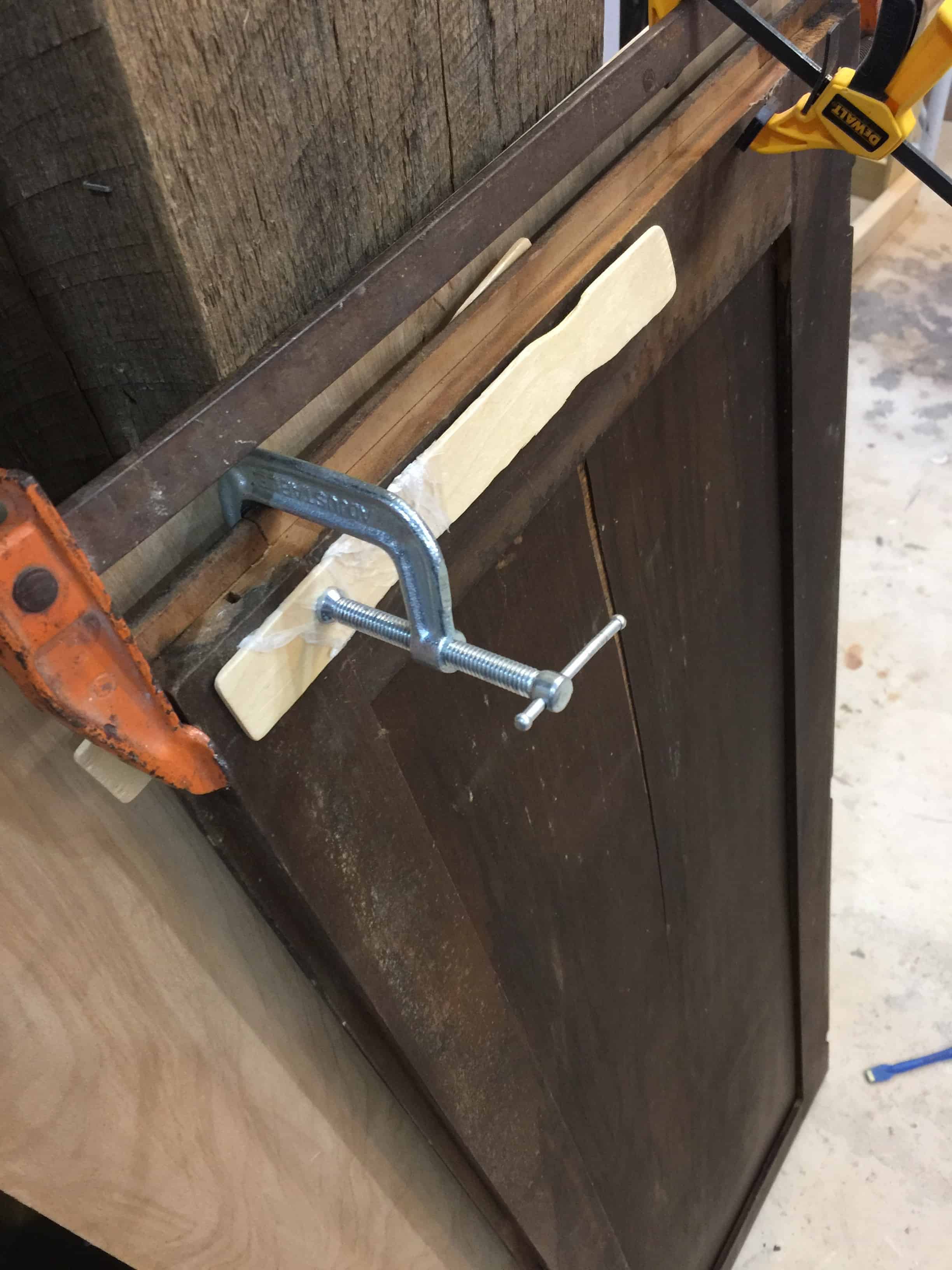 Saved by Scottie Overlays FFFC door repaircross clamping
