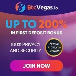 BTC Vegas Casino Review & Rating 1/10. Not recommended!