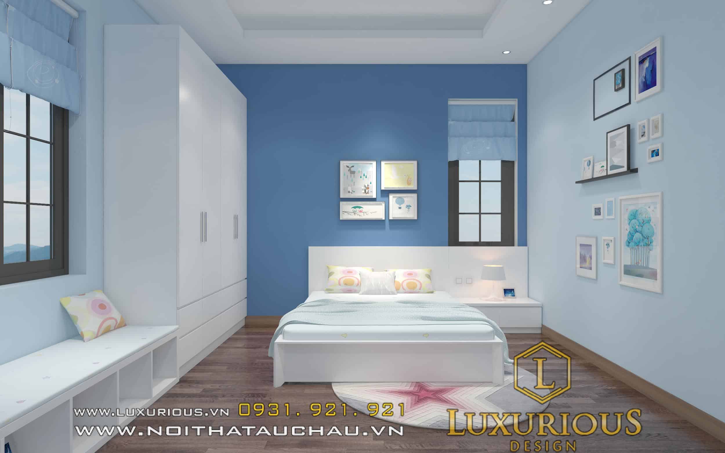 Tư vấn thiết kế nội thất nhà lô phố Thanh Hóa 3 tầng mặt tiền 5m Mẫu thiết kế nội thất phòng ngủ cho con trai