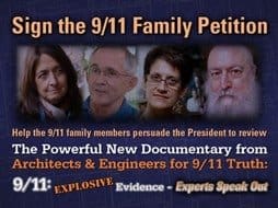 Please sign the 9/11 Family Petition 9/11 Families ask you to sign the 9/11 Family Petition