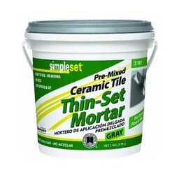 thin set mortar