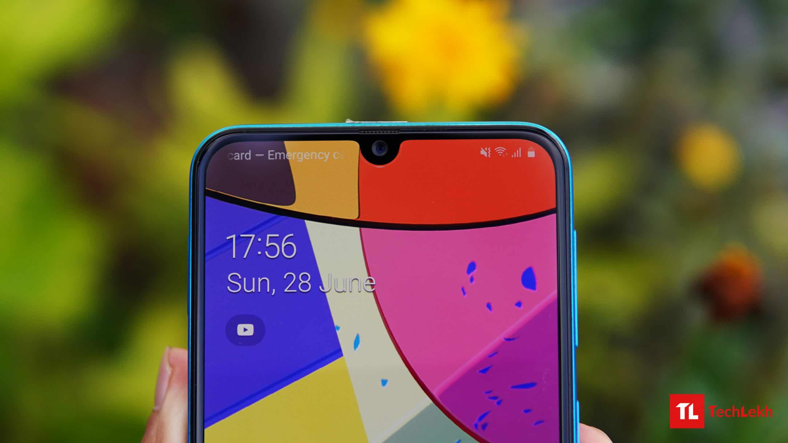 Samsung Galaxy M21 Notch